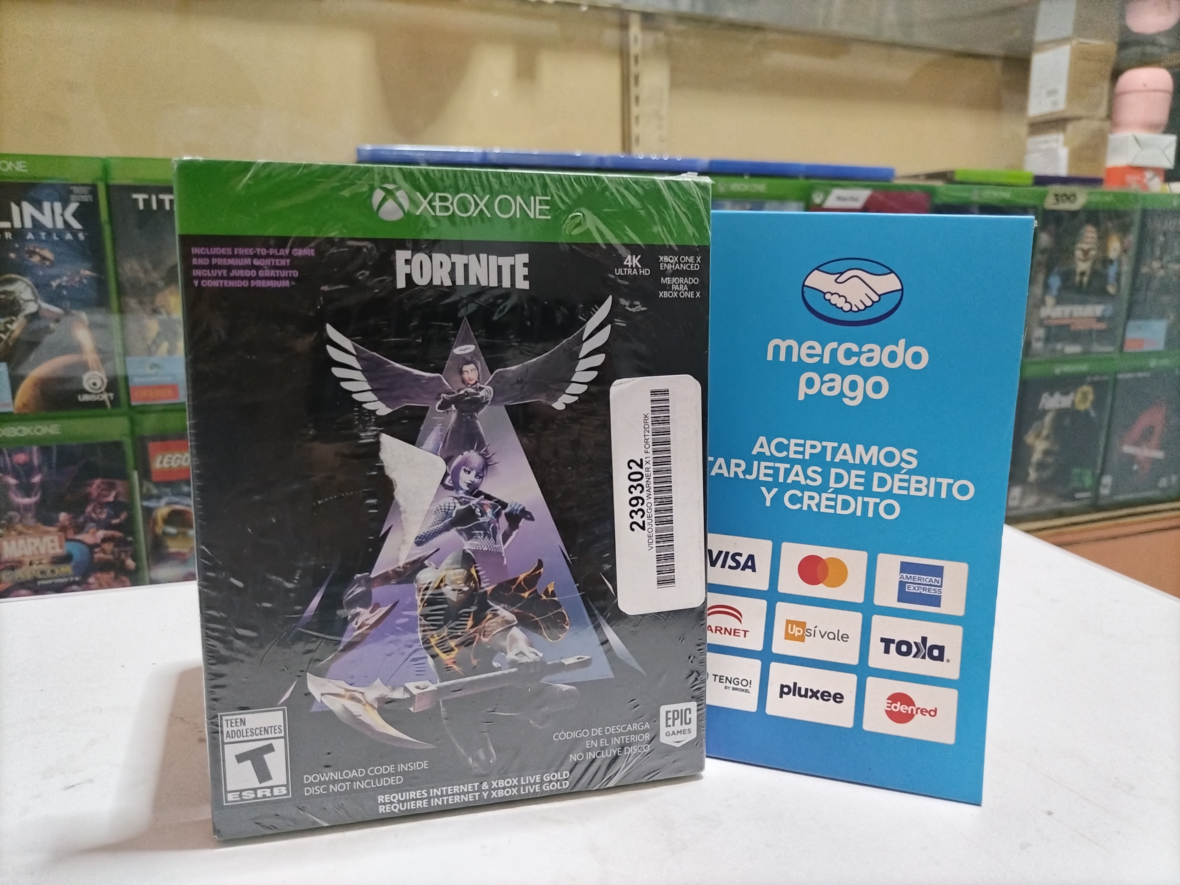 LOTE FORNITE XBOX ONE