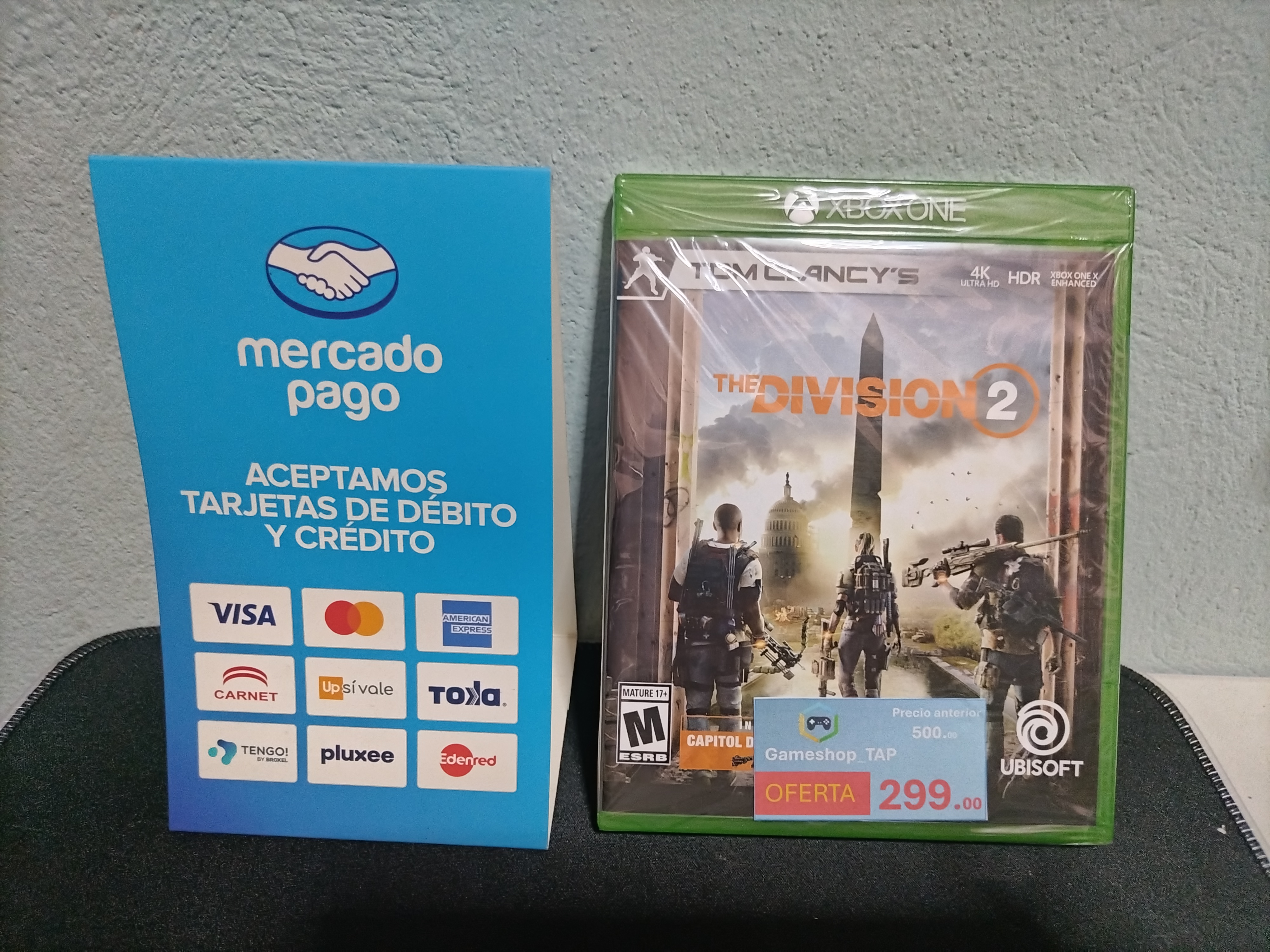 THE DIVISION 2 XBOX ONE