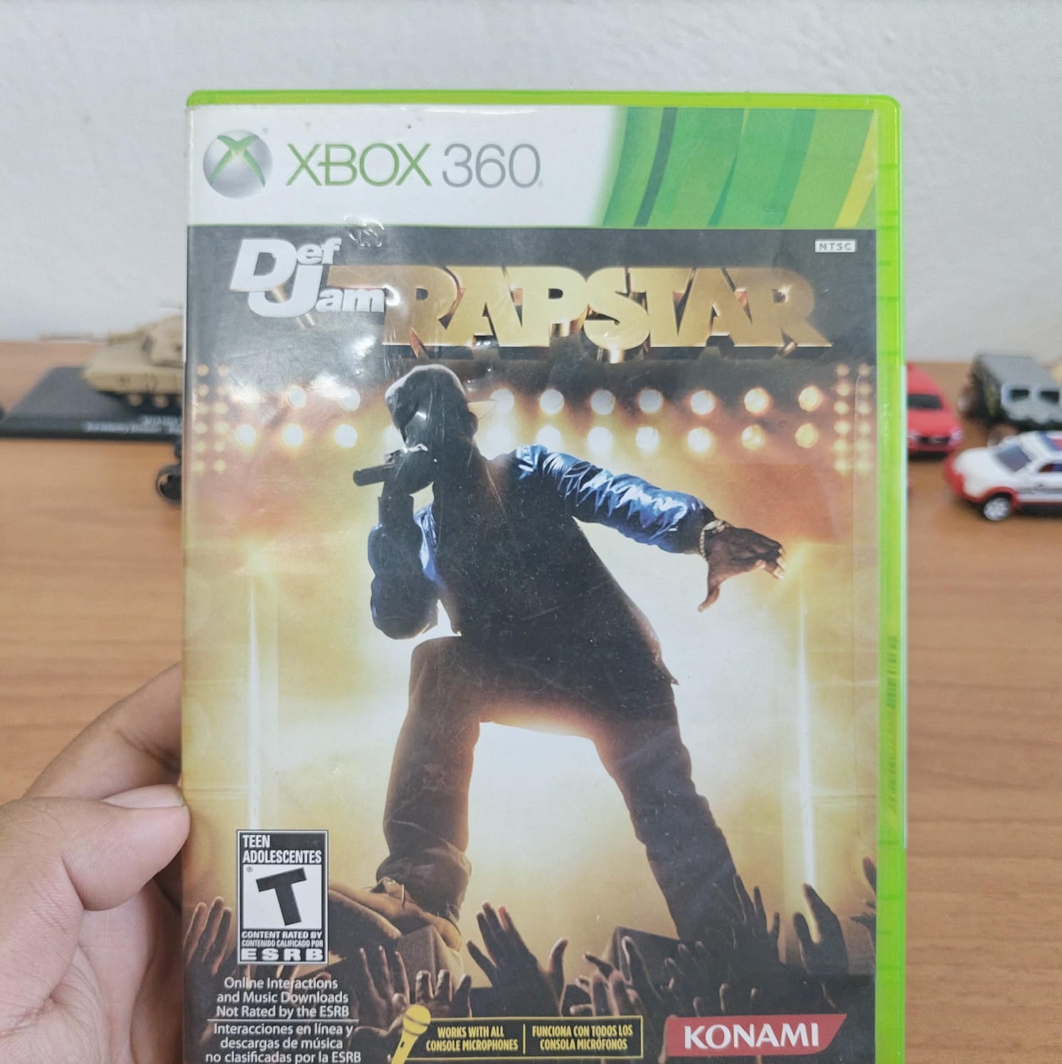 DEFJAM RAPSTAR XBOX 360